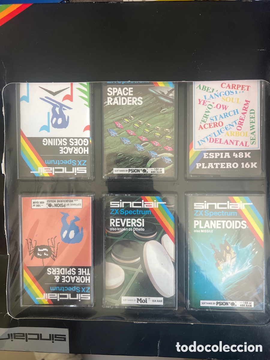 Videojuegos y Consolas: Caja con 6 juegos Zx Spectrun