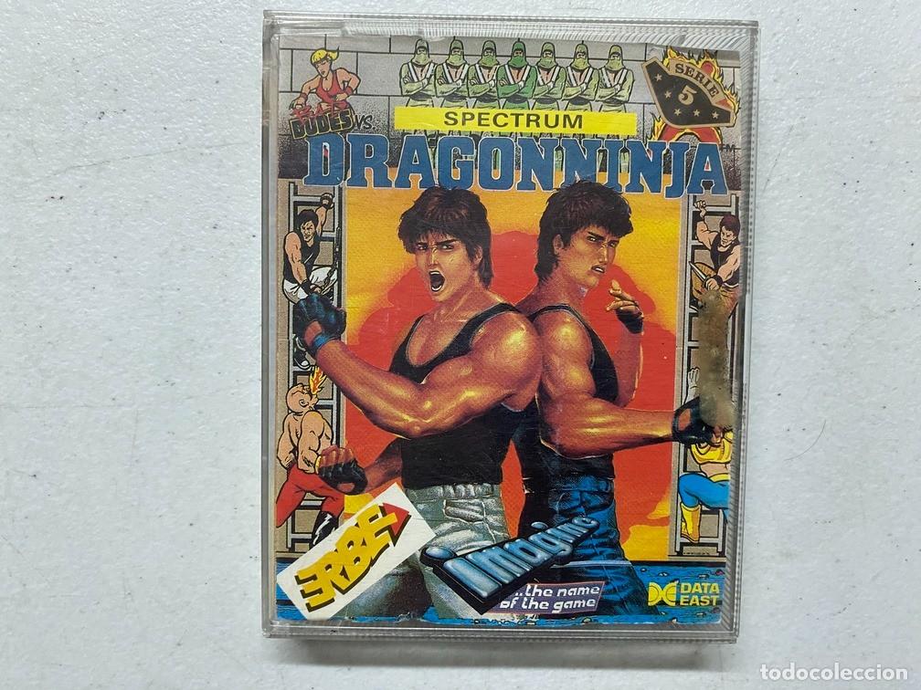 Videojuegos y consolas: DRAGON NINJA - VIDEOJUEGO SPECTRUM - Foto 1