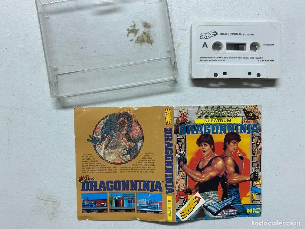 Videojuegos y consolas: DRAGON NINJA - VIDEOJUEGO SPECTRUM - Foto 4