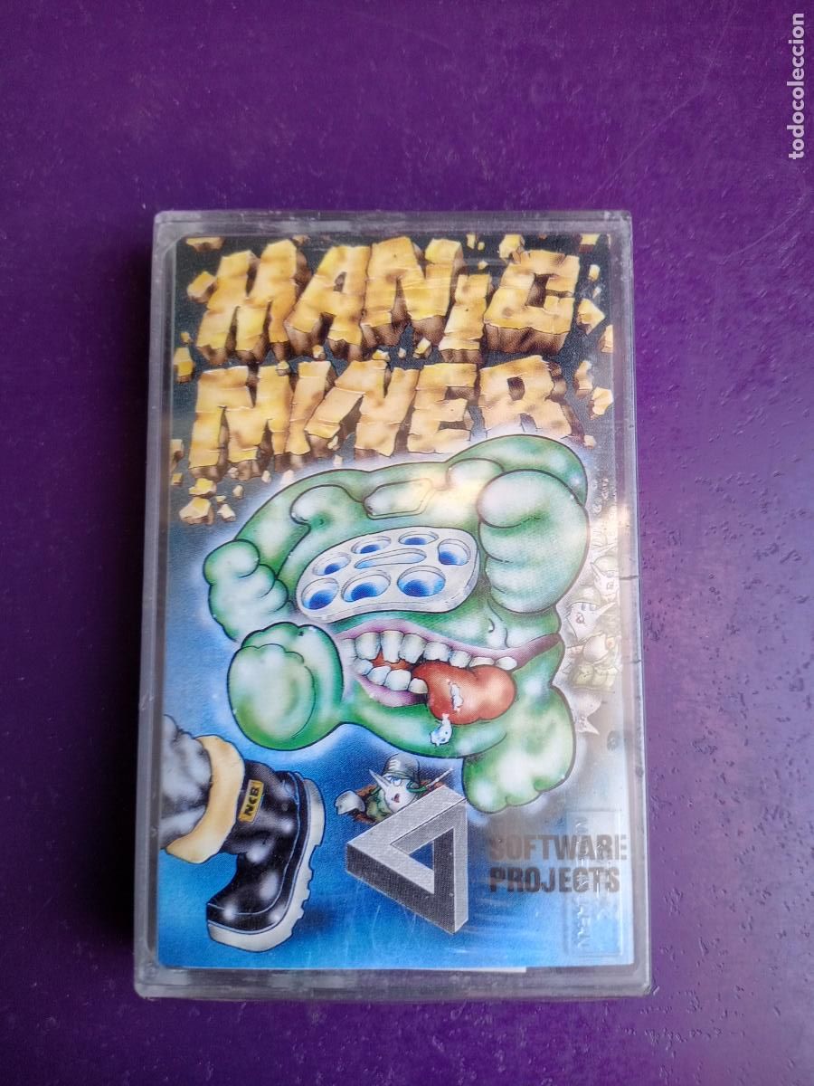 Videojuegos y Consolas: MANIC MINER - CASETE SOFTWARE PROJECT - ZX SPECTRUM 48K - PRECINTADA - VIDEOJUEGO VINTAGE