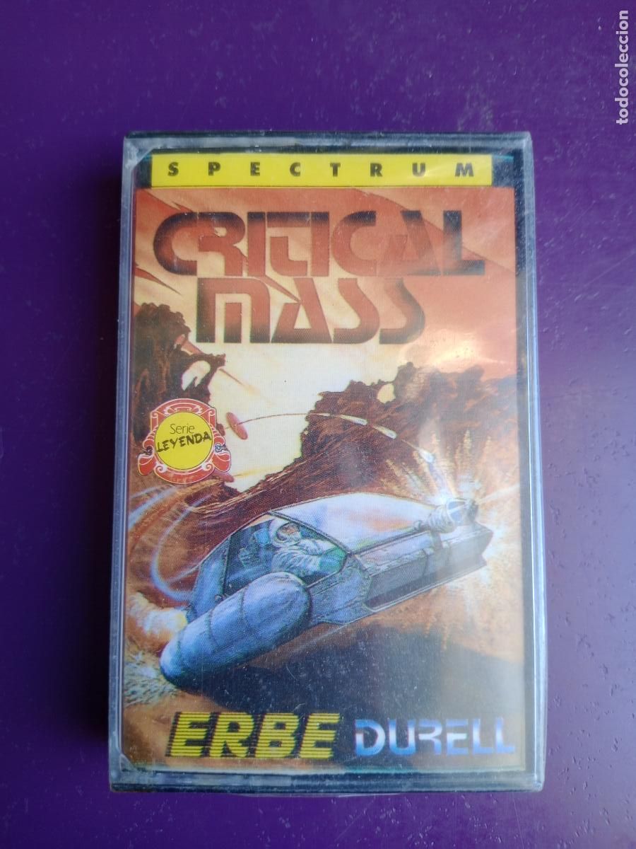 Videojuegos y Consolas: critical mass - SPECTRUM - PRECINTADO - ERBE DURELL - SOY LEYENDA - VIDEOJUEGO VINTAGE