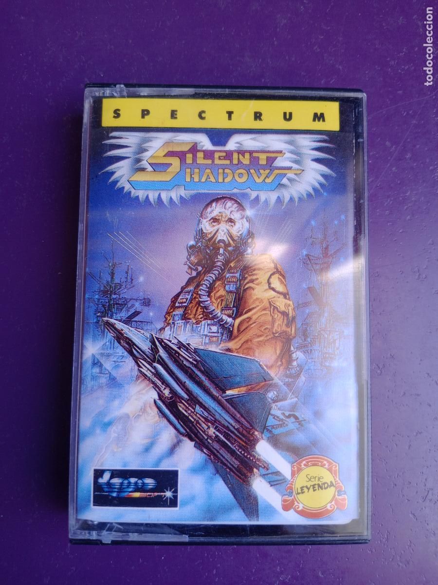 Videojuegos y Consolas: SILENT SHADOW - SPECTRUM - VIDEOJUEGO VINTAGE ERBE - SOY LEYENDA - DIRIA Q SIN ESTRENAR