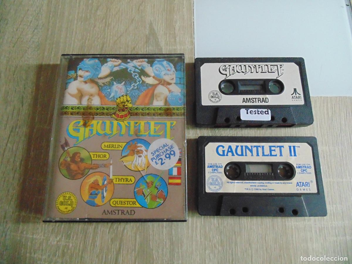 Videojuegos y Consolas: Juego Amstrad. Gauntlet. Atari / Us Gold.