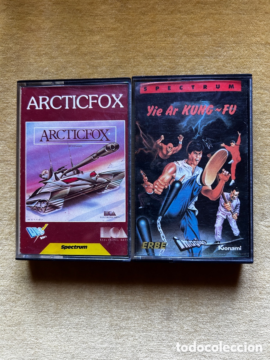 Videojuegos y consolas: Spectrum ArcticFox/Yiear KungFu - Foto 1