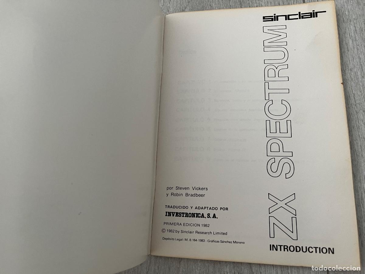 Videojuegos y consolas: ZX SPECTRUM SINCLAIR INTRODUCTION EN CASTELLANO - Foto 8
