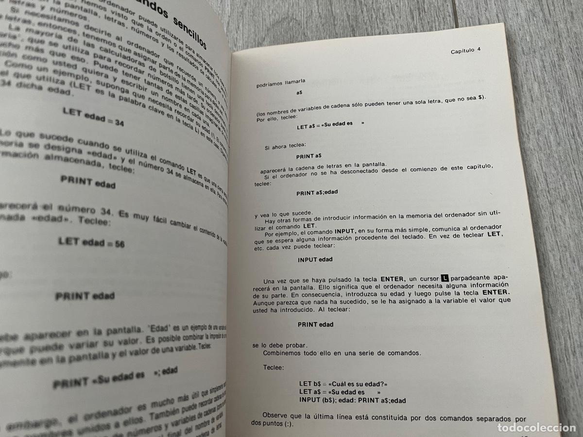 Videojuegos y consolas: ZX SPECTRUM SINCLAIR INTRODUCTION EN CASTELLANO - Foto 9