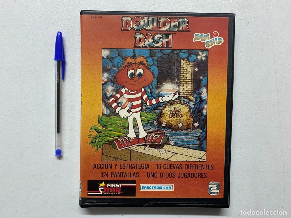 Videojuegos y Consolas: BOULDER DASH de ZAFI CHIP - VIDEOJUEGO SINCLAIR ZX SPECTRUM