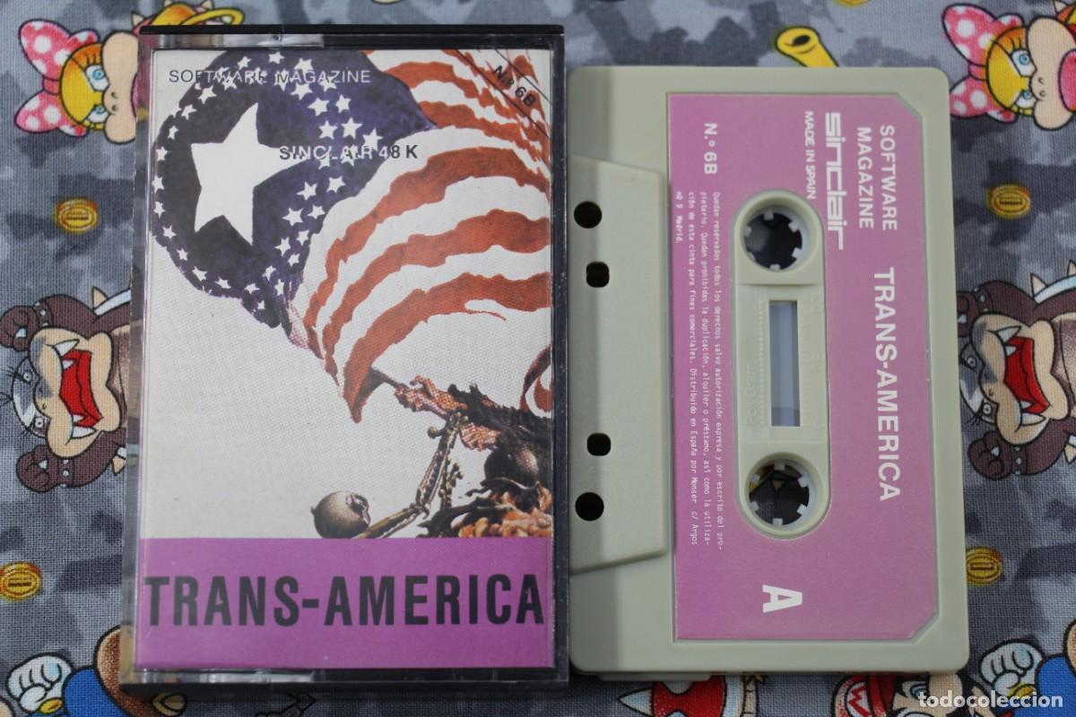 Videojuegos y Consolas: SPECTRUM SOFTWARE MAGAZINE 6B TRANS-AMERICA EN ESPA&Ntilde;OL
