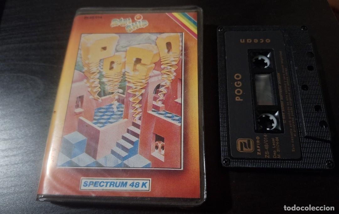Videojuegos y Consolas: JUEGO SPECTRUM 48K CON ESTUCHE - POGO - ZAFIRO 1984
