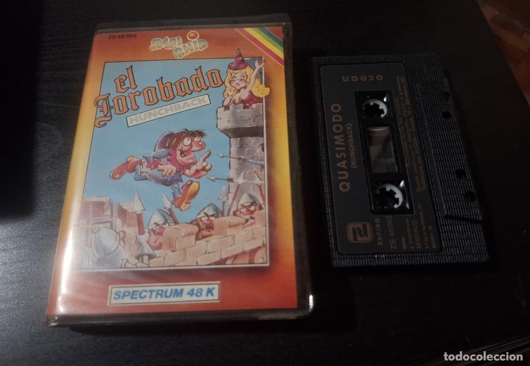 Videojuegos y Consolas: JUEGO SPECTRUM 48K CON ESTUCHE - EL JOROBADO ( QUASIMODO ) - ZAFIRO 1984