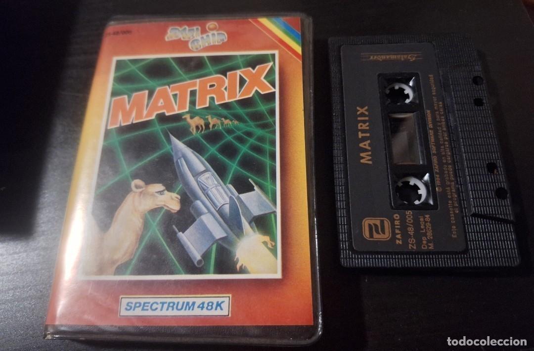 Videojuegos y Consolas: JUEGO SPECTRUM 48K CON ESTUCHE - MATRIX - ZAFIRO 1984