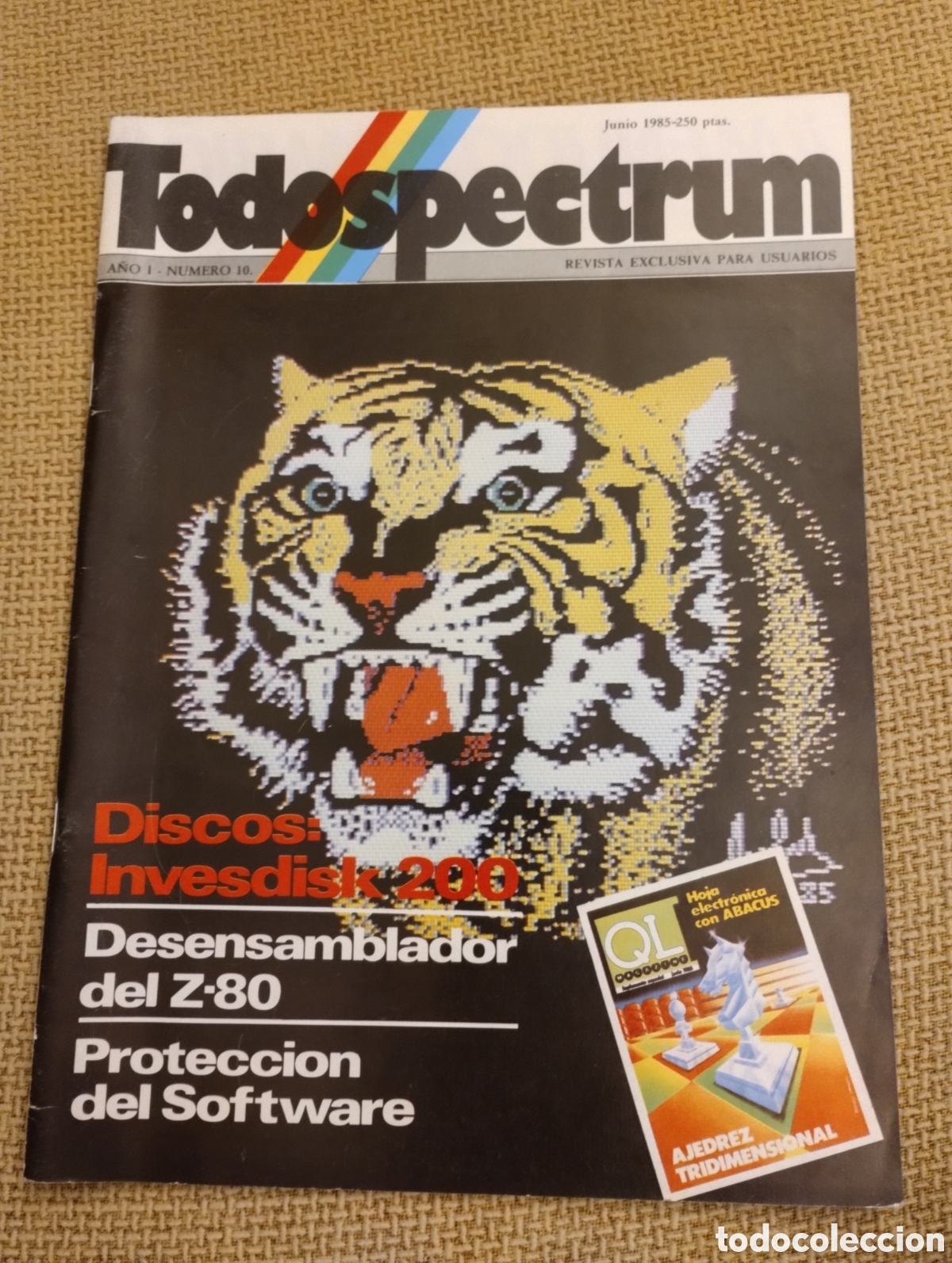 Videojuegos y Consolas: Revista antigua Todospectum