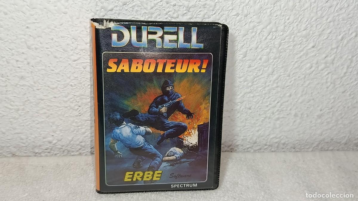 Videojuegos y Consolas: SPECTRUM 48K 128K : ANTIGUO JUEGO DURELL SABOTEUR EN ESTUCHE ERBE SOFTWARE A&Ntilde;O 1985