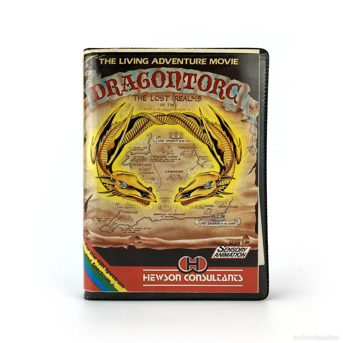 Video Games and Consoles: THE DRAGONTORC OF AVALON ESTUCHE ERBE HEWSON LOST REALMS AVENTURA 48K SINCLAIR ZX SPECTRUM CASSETTE