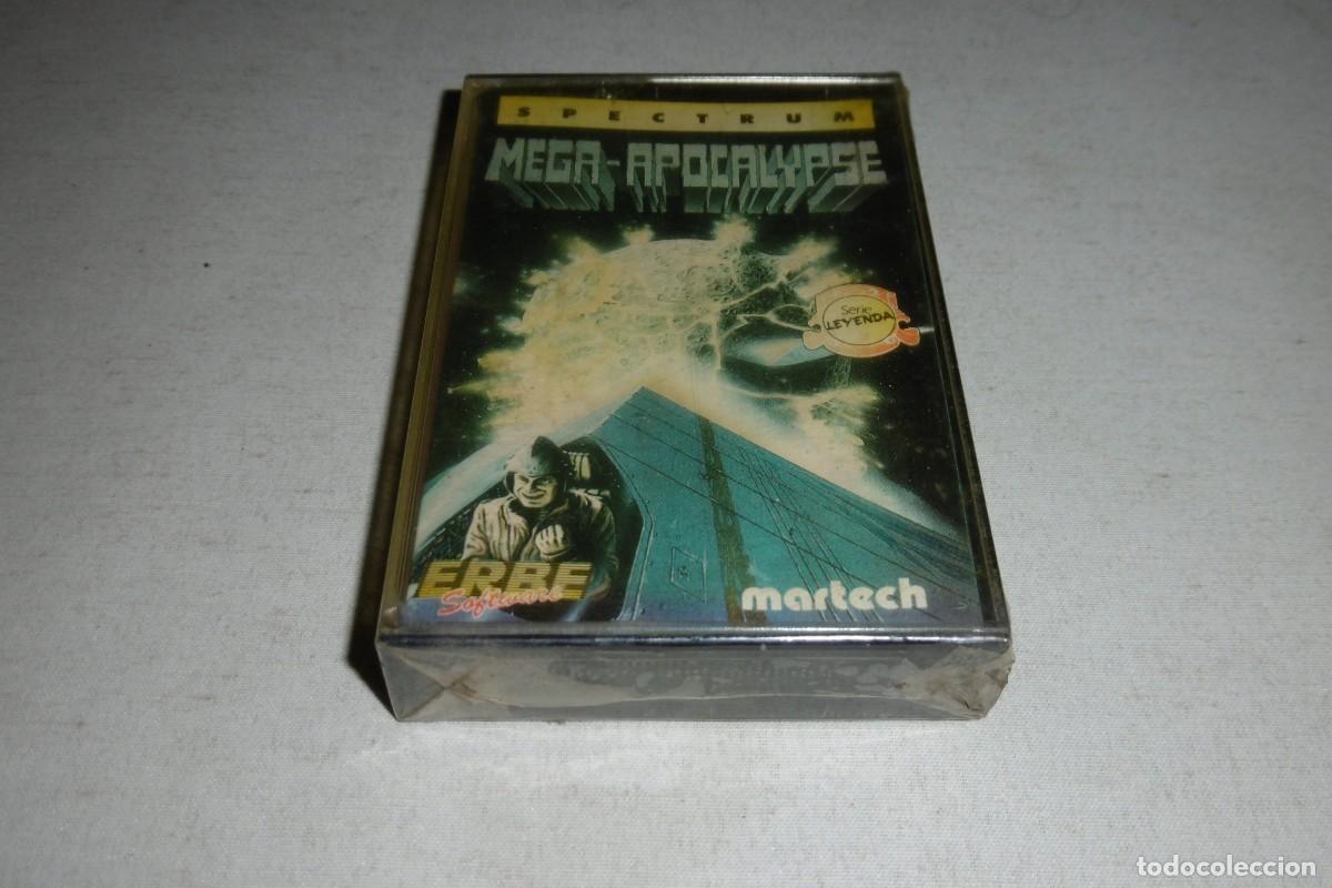 Videogiochi e Consoli: SPECTRUM CINTA PRECINTADA MEGA-APOCALYPSE CASSETTE ERBE LOMO ROSA