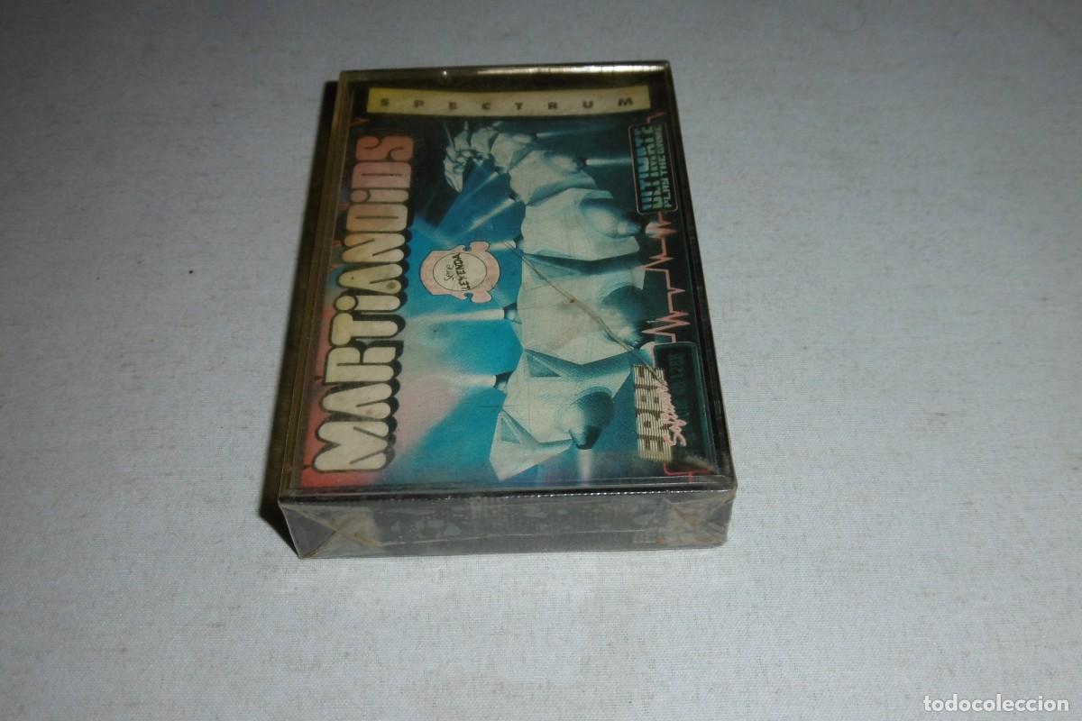 Videogiochi e Consoli: SPECTRUM CINTA PRECINTADA MARTIANOIDS CASSETTE ERBE LOMO ROSA