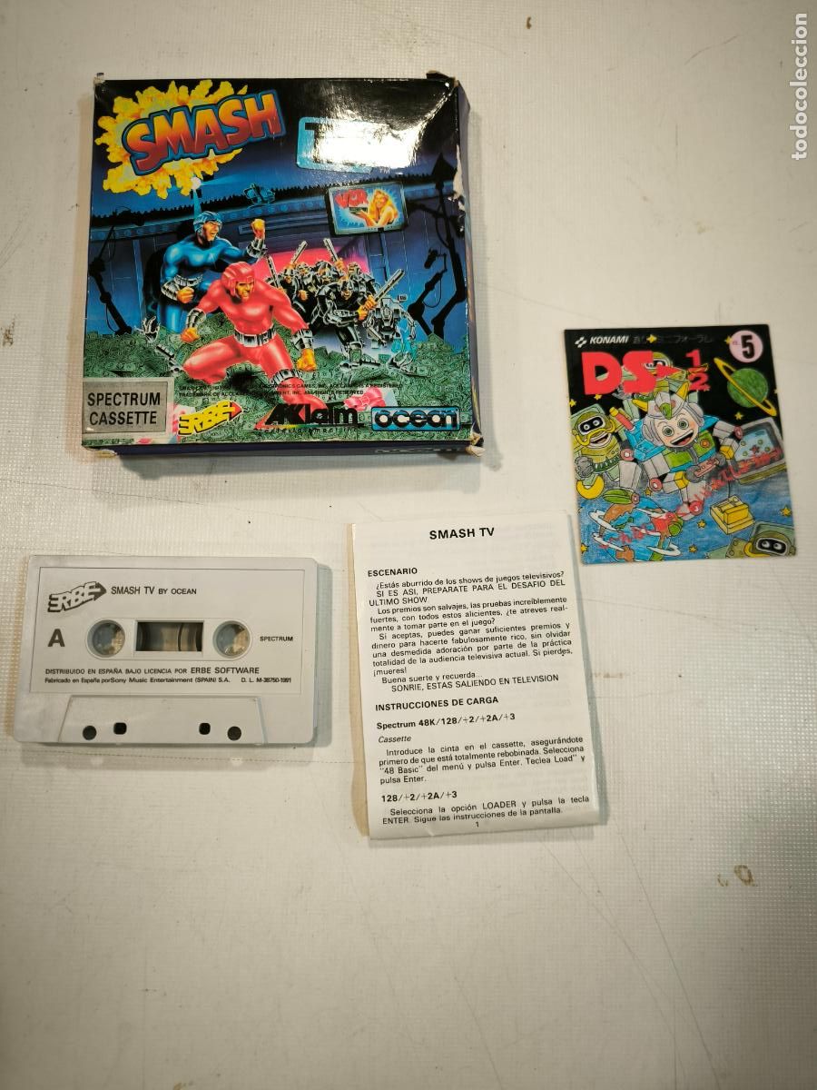 Videojuegos y Consolas: spectrum smash t.v. cassette