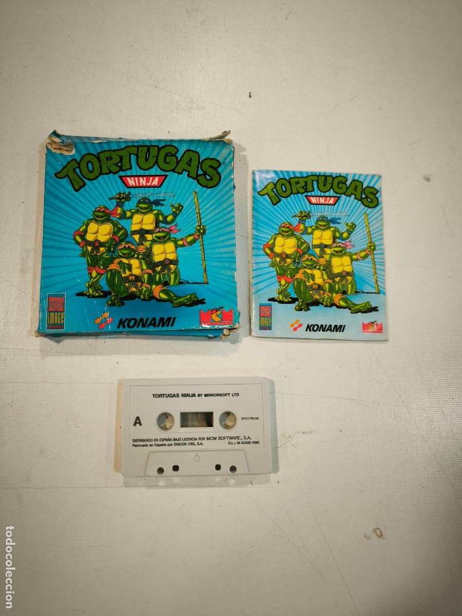 Videojuegos y Consolas: spectrum las tortugas ninja konami