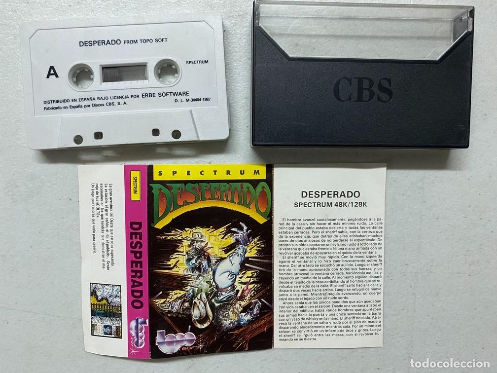 Videojuegos y consolas: DESPERADO - VIDEOJUEGO SPECTRUM - Foto 2