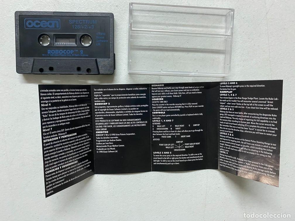 Videojuegos y consolas: ROBOCOP 2 - VIDEOJUEGO SPECTRUM - Foto 5
