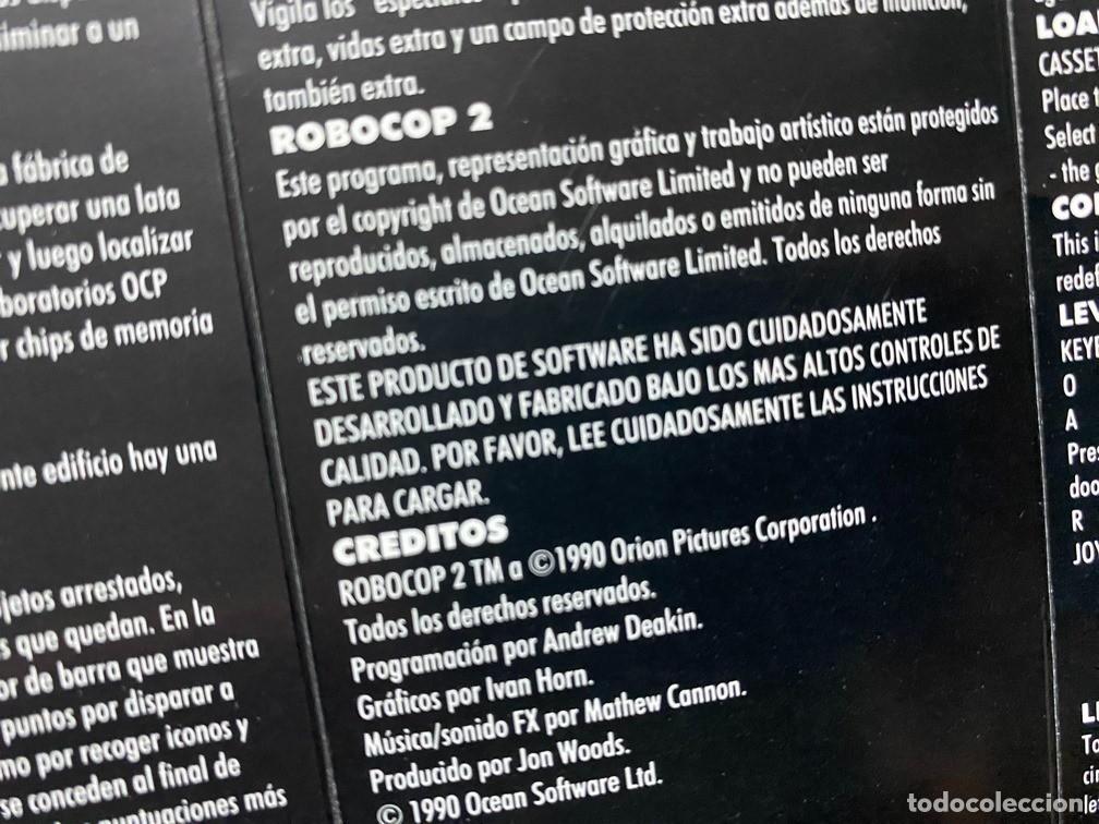 Videojuegos y consolas: ROBOCOP 2 - VIDEOJUEGO SPECTRUM - Foto 6