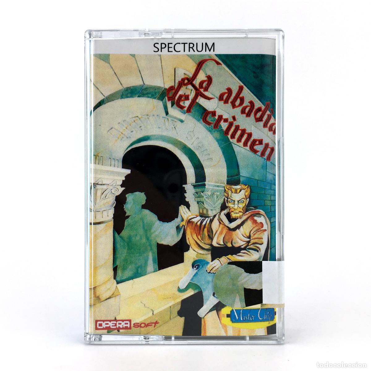Videojuegos y Consolas: LA ABADIA DEL CRIMEN REEDICION AUTORIZADA OPERA SOFT MISTER CHIP CONVERSACIONAL ZX SPECTRUM CASSETTE