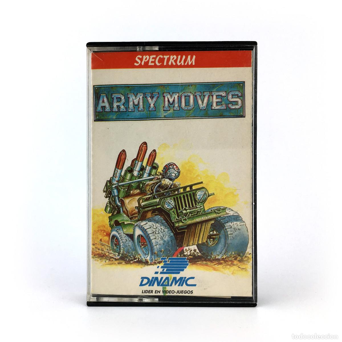 Videojuegos y Consolas: ARMY MOVES DINAMIC SOFTWARE IMAGINE 1986 VICTOR RUIZ ALFONSO AZPIRI ARTIC NAVY K7 SPECTRUM CASSETTE