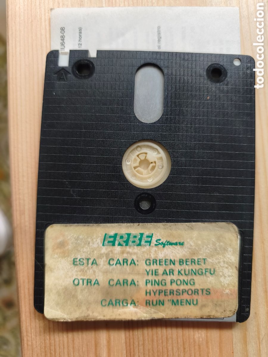 Videojuegos y Consolas: Disquete Amstrad CPC / ZX Spectrum +3 - Pack Erbe Software (Konami)
