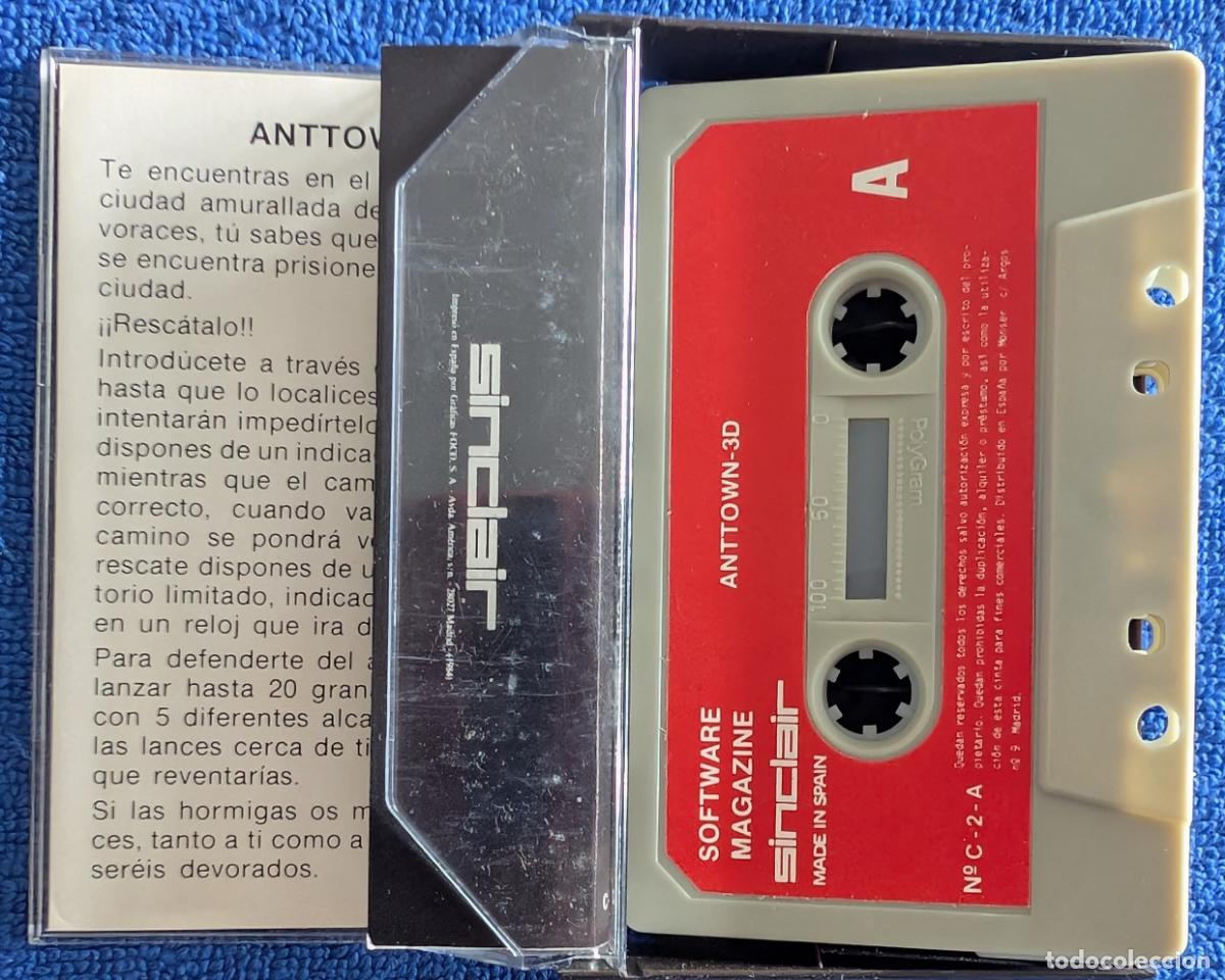 Videojuegos y consolas: Anttown-3D - Software Magazine - Sinclair Spectrum - Polygram (1984) &iexcl;M&iacute;tico! - Foto 2