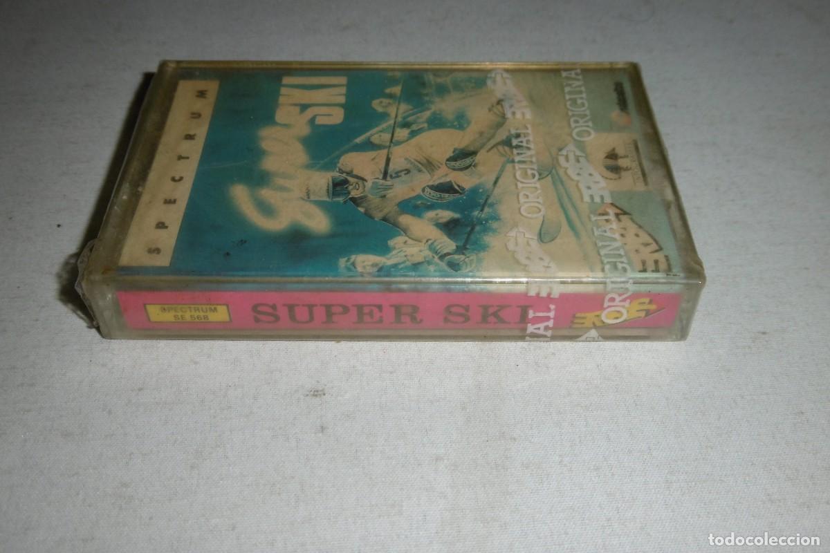 Videojuegos y consolas: SPECTRUM PRECINTADO SUPER SKI PRECINTO ERBE ORIGINAL - Foto 3