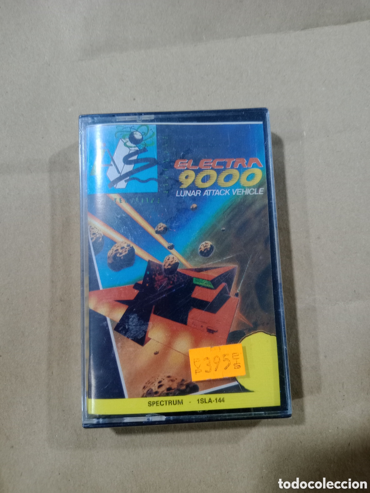 Videojuegos y Consolas: ELECTRA 9000 LUNAR ATTACK - SPECTRUM - VIDEOJUEGO VINTAGE - CASETE SYSTEM 4 PRECINTADO