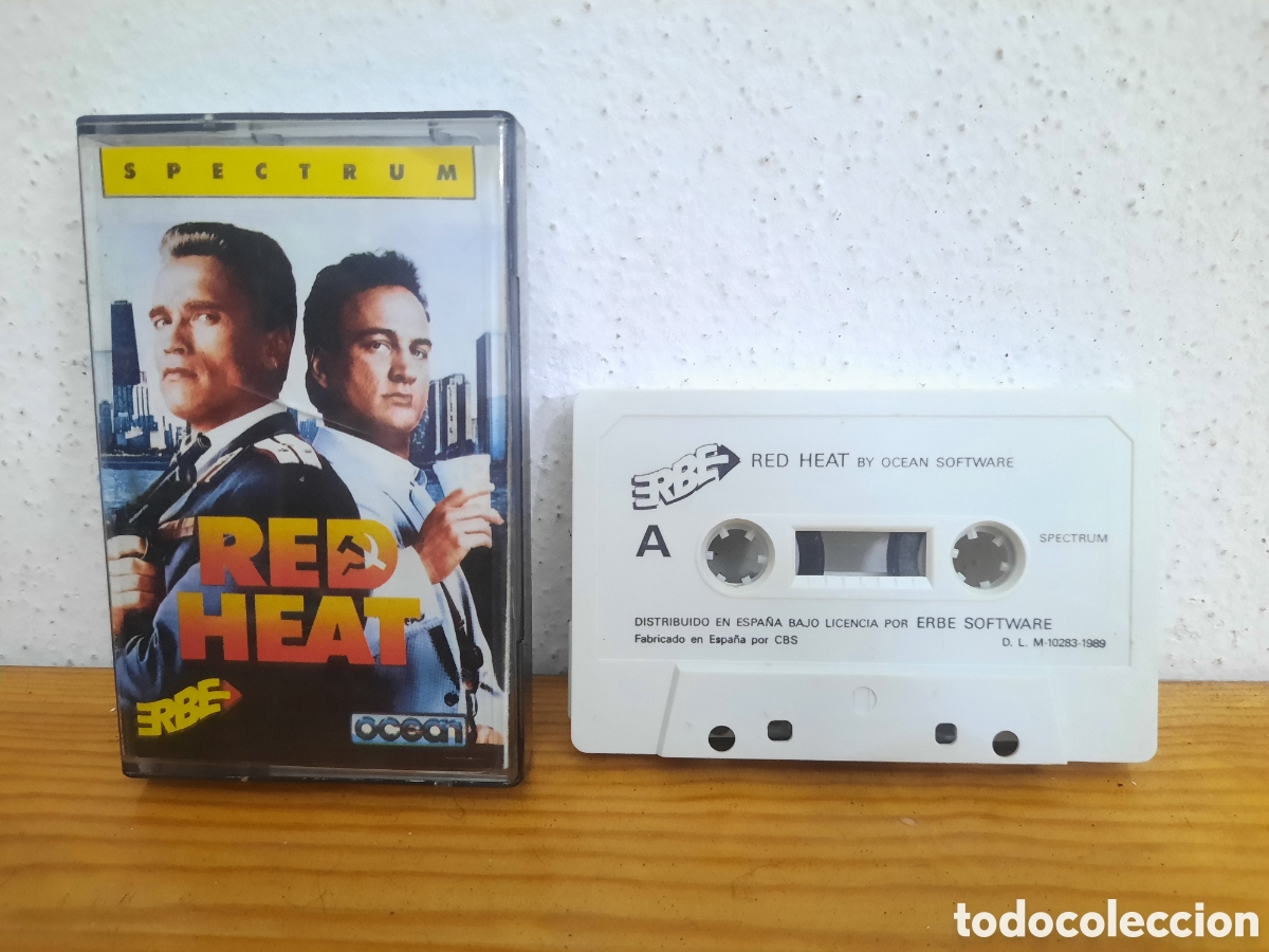 Videojuegos y Consolas: Cinta Cassette Spectrum - Red Heat