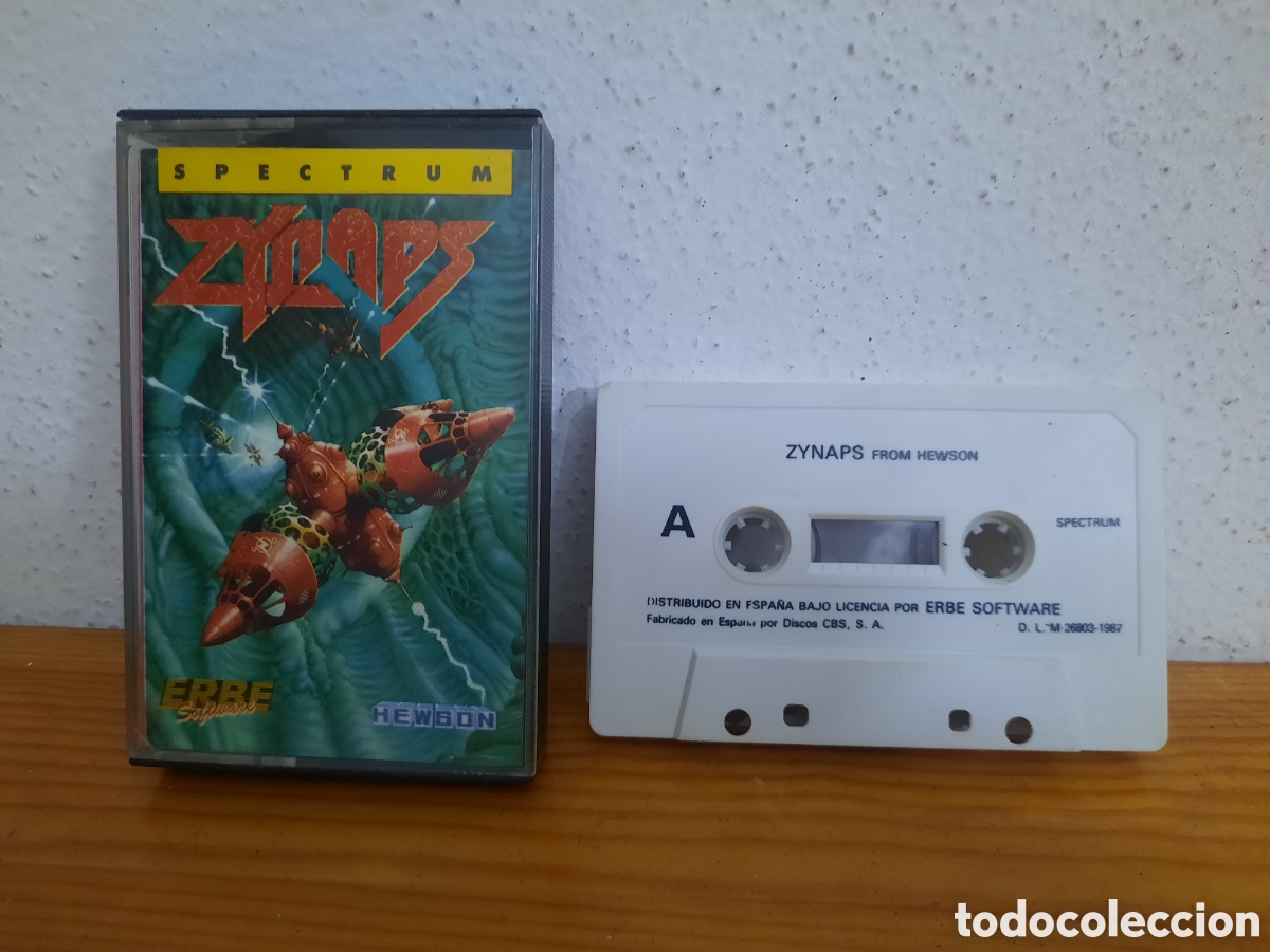 Videojuegos y Consolas: Cinta Cassette Spectrum - Zynaps