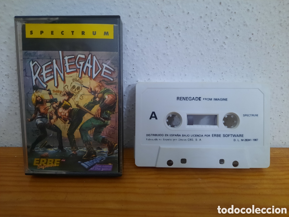 Videojuegos y Consolas: Cinta Cassette Spectrum - Renegade