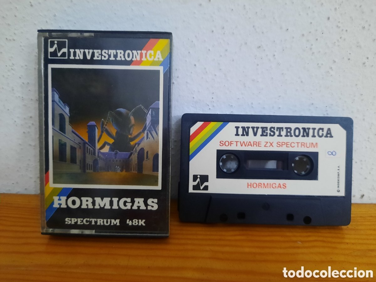 Videojuegos y Consolas: CINTA CASSETTE INVESTRONICA - HORMIGAS - SPECTRUM
