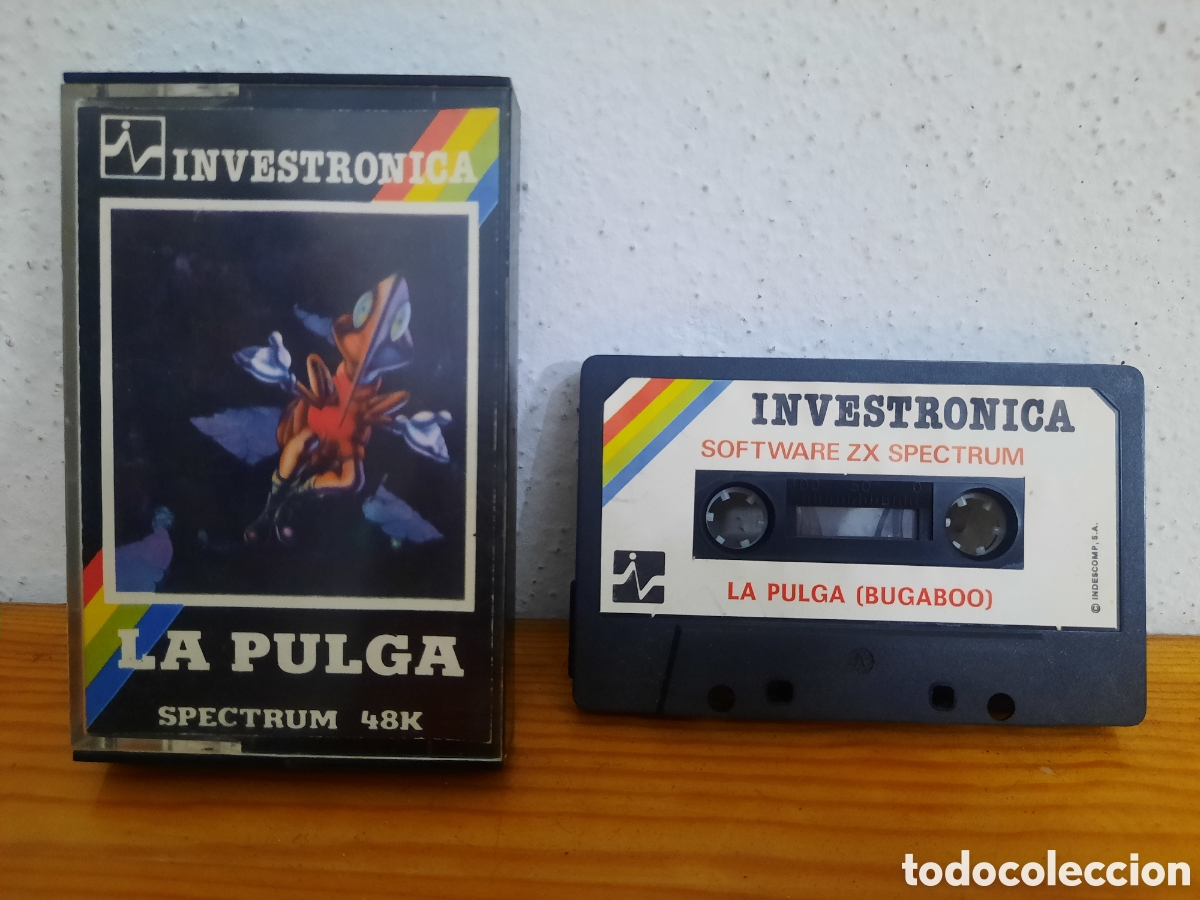 Videojuegos y Consolas: CINTA CASSETTE INVESTRONICA - LA PULGA - SPECTRUM