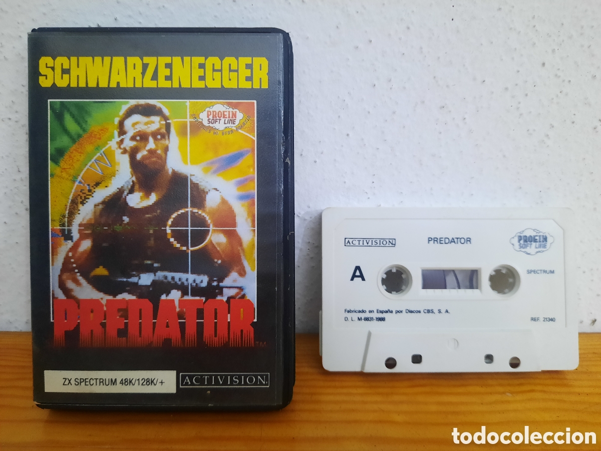 Videojuegos y Consolas: CINTA CASSETTE SPECTRUM - PREDATOR - FORMATO ESTUCHE
