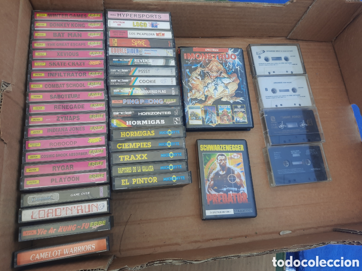 Videojuegos y Consolas: LOTE DE CINTAS - SPECTRUM ZX SINCLAIR