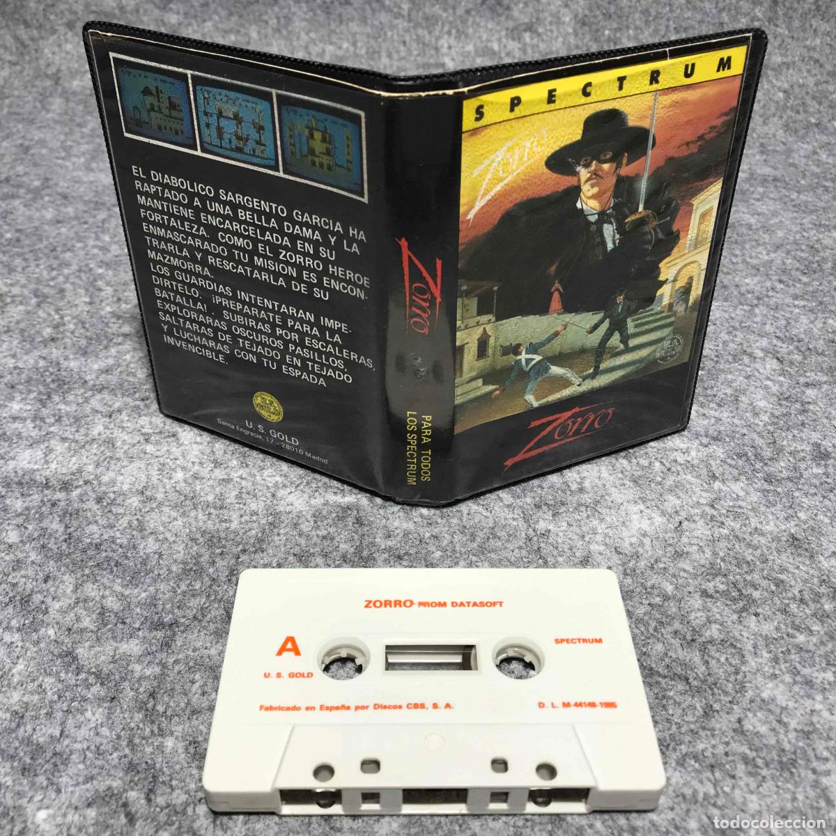 Video Games and Consoles: ZORRO SINCLAIR ZX SPECTRUM