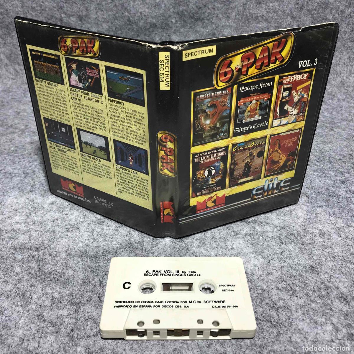 Videogiochi e Consoli: 6 PACK VOL 3 SINCLAIR ZX SPECTRUM