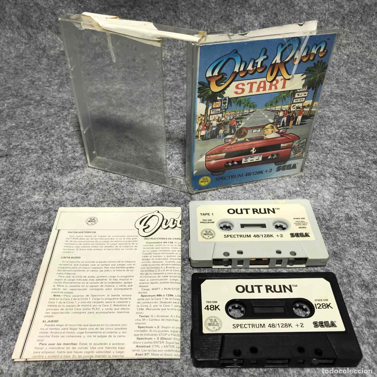 Videospiele und Konsolen: OUT RUN SINCLAIR ZX SPECTRUM