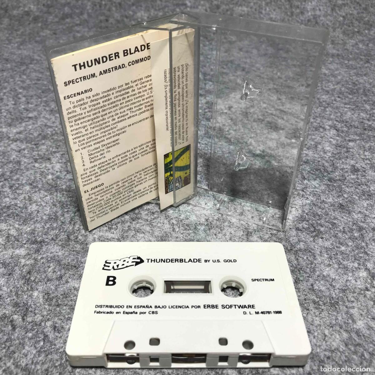 Videojuegos y consolas: THUNDERBLADE SINCLAIR ZX SPECTRUM - Foto 2