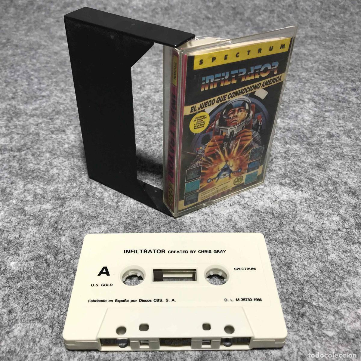 Videojuegos y consolas: INFILTRATOR SINCLAIR ZX SPECTRUM - Foto 1