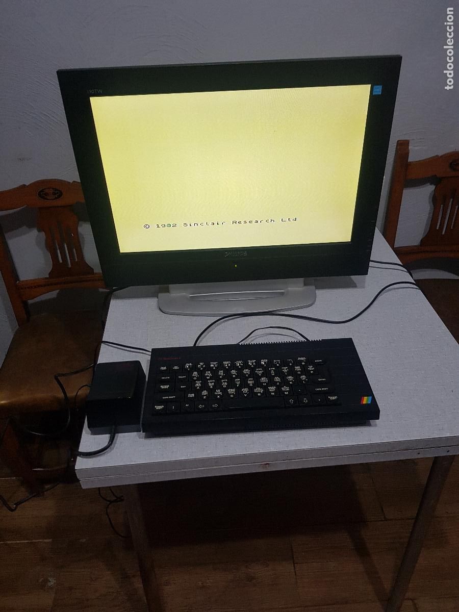 Videojuegos y consolas: ZX SPECTRUM + ,EN FUNCIONAMIENTO BIEN CONSERVADO NO MANIPULADO,CON CAJA
