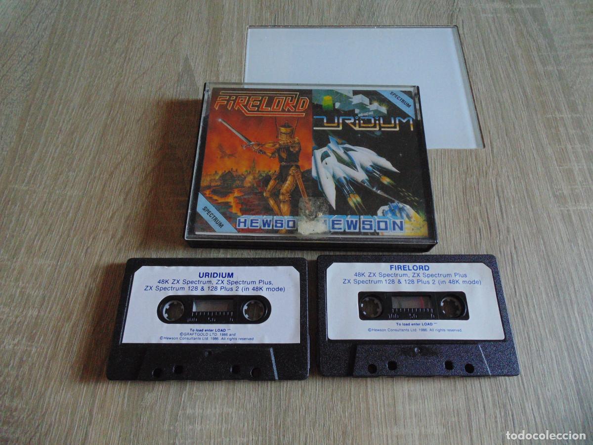Videogiochi e Consoli: Pack Spectrum. Uridium / Firelord. Hewson.