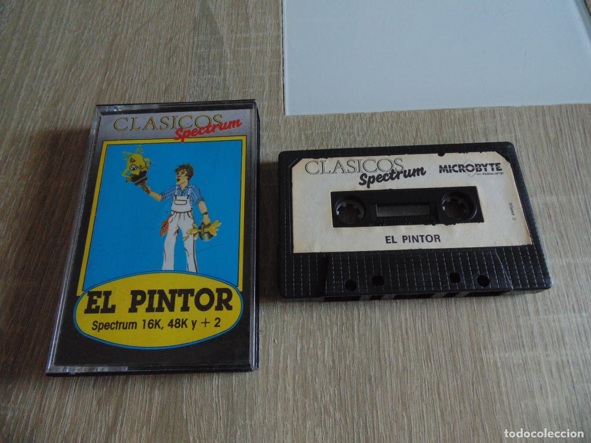 Videojuegos y consolas: Juego spectrum. &rdquo; Clasicos del spectrum&rdquo;. El Pintor. Anirog / Microbyte.