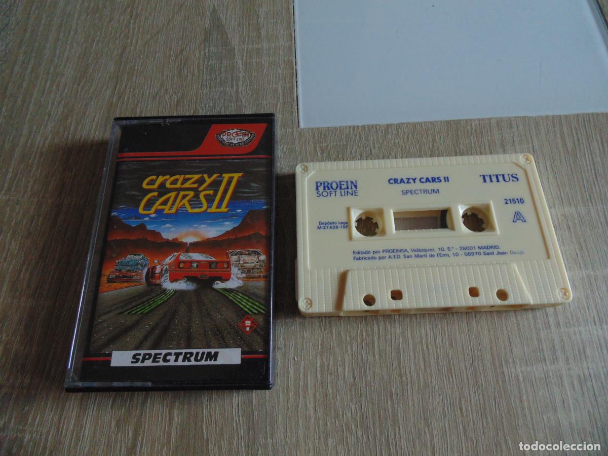 Videojogos e Consolas: Juego Spectrum. Carzy cars 2. Titus / Proein.