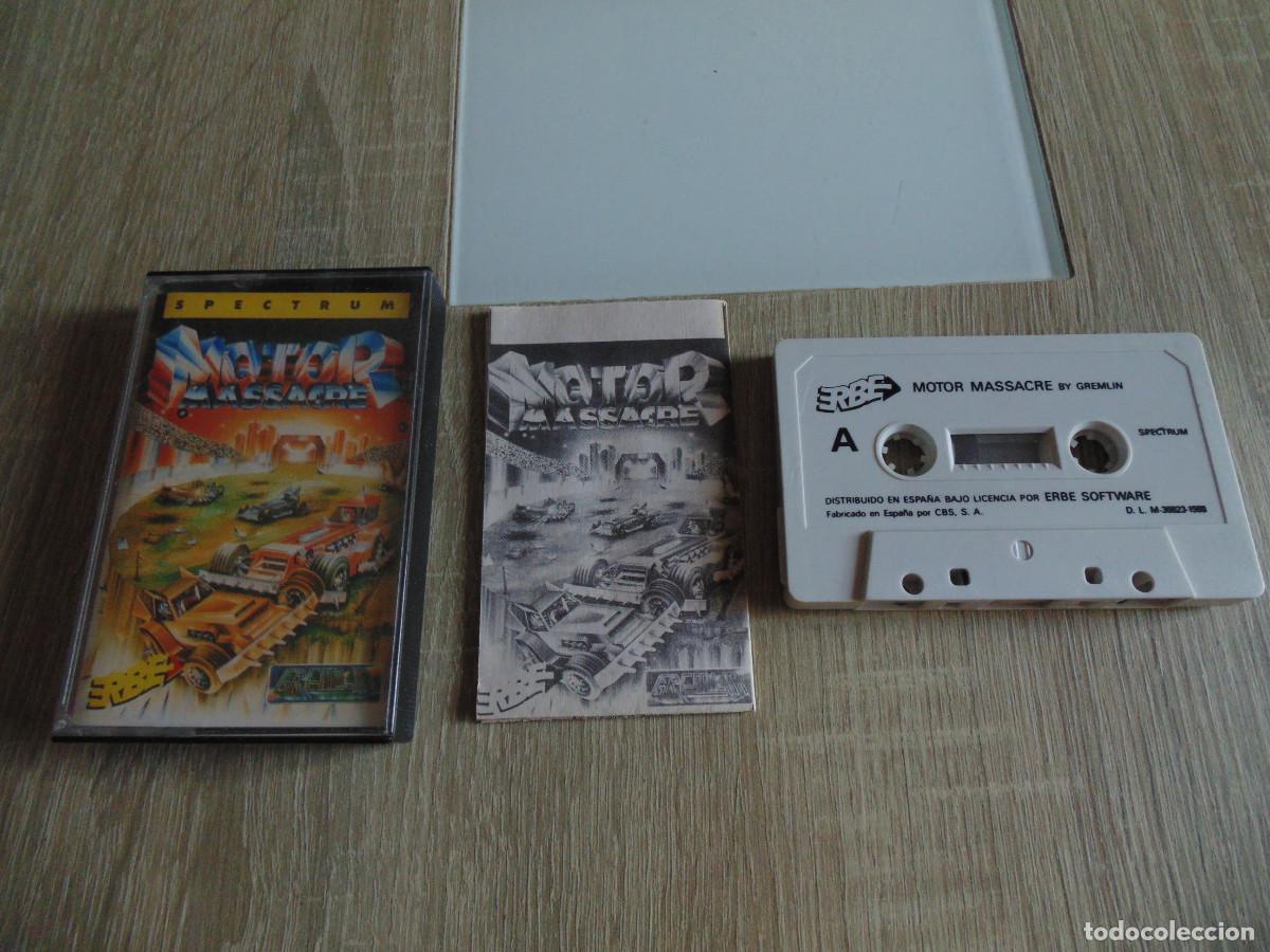Videojogos e Consolas: Juego Spectrum. Motor Massacre. Gremlin / ERBE.