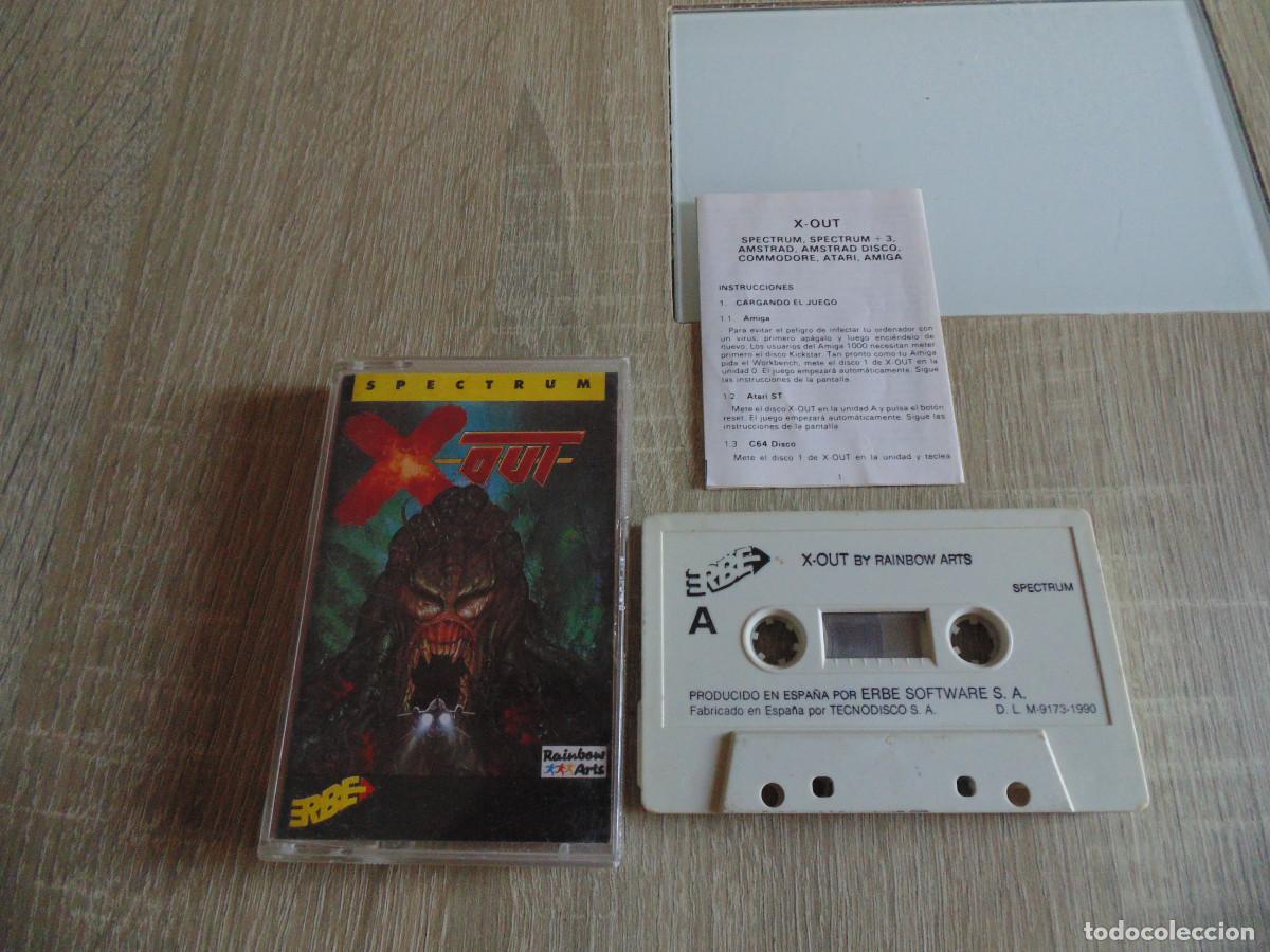 Videojogos e Consolas: Juego Spectrum. X-Out. Rainbow Arts / ERBE.