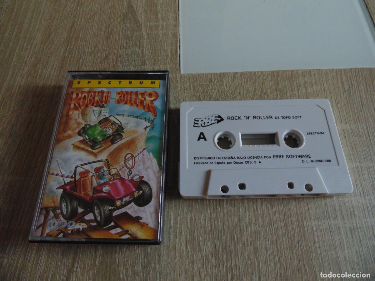 Videojogos e Consolas: Juego Spectrum. Rock&acute;n Roller. Topo Soft / ERBE.